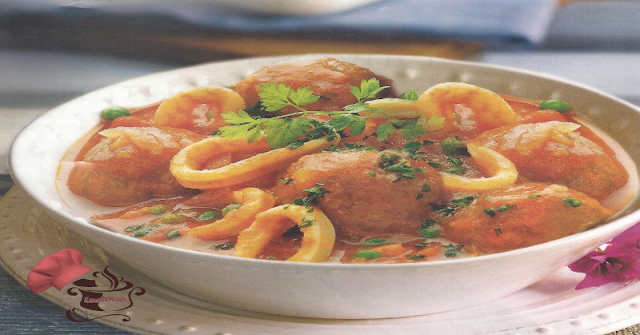 Albóndigas con Calamares