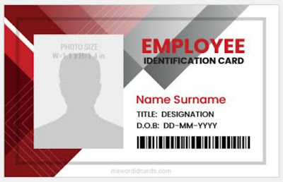 New Employees ID Card generator