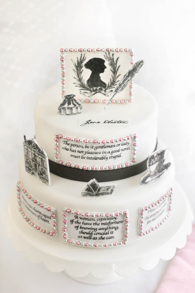 A Birthday Cake For Jane Austen Twelfth Night Cake Sprinkle Bakes