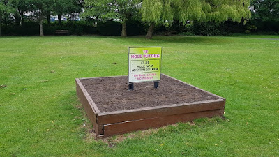 Grass Putting course at Happy Mount Park in Morecambe