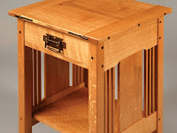 Precious Arts Crafts Bedside Table Popular Woodworking Magazine