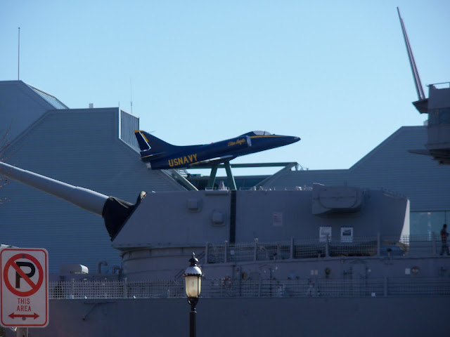 Blue's Angels on USS Wisconsin