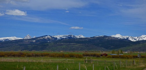 West side of Tetons, near Victor Idaho