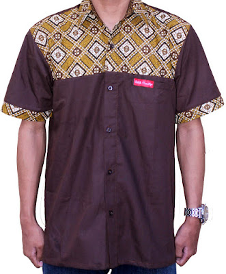 Baju Batik Pria Modifikasi Terbaru 