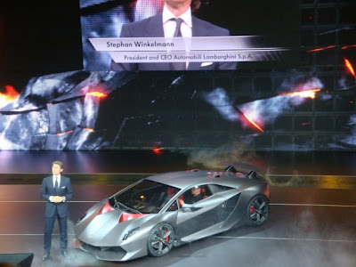 Lamborghini Sesto Elemento: the 1st live photos