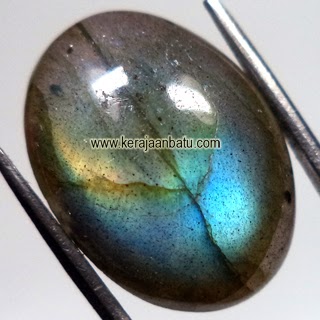 Batu Permata Labradorite ( Albite ) Kode P417