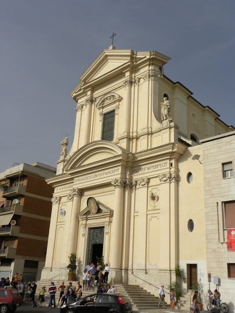 Francesco cathedral in Civitavecchia