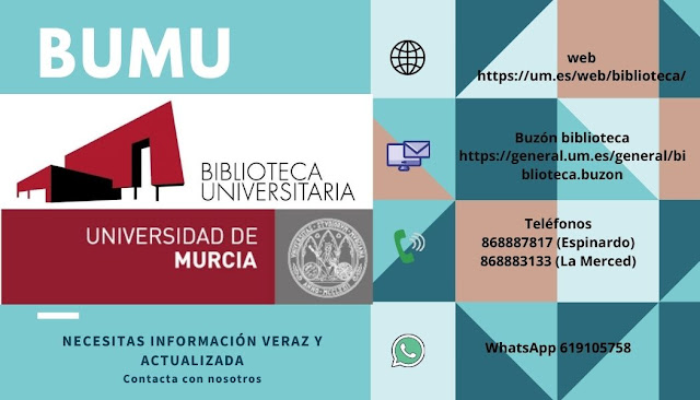 En la #BUMU te ayudamos con las dudas que surjan durante tu estudio o investigación.