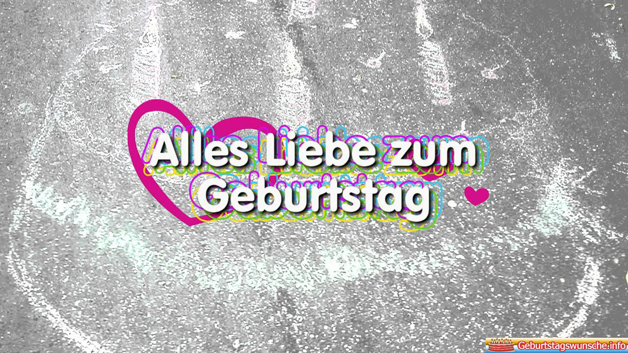 Geburtstagswünsche Liebe