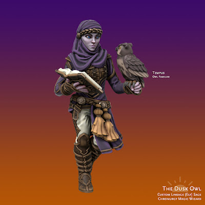 the dusk owl - antagonist, widowed, mob-boss