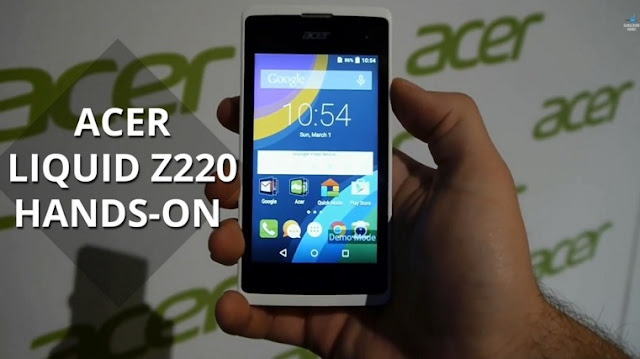 Harga HP Android Acer Liquid Z220 Tahun Ini Lengkap Dengan Spesfikasi Kamera 5MP Harga 800 Ribuan