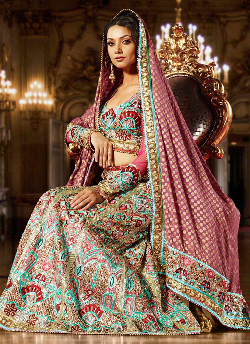 Latest Pakistani Bridal  Lehenga  Styles Brides Fashion 