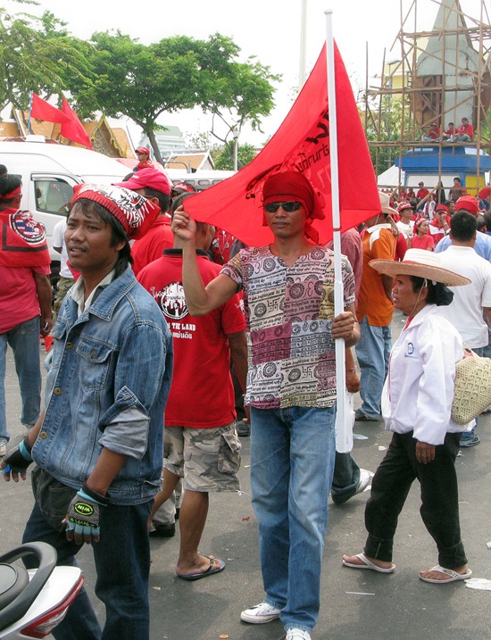 guy with flag