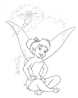 Dibujos de Tinkerbell para Pintar, parte 3