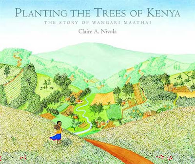 planting trees cartoon. Planting the Trees of Kenya,