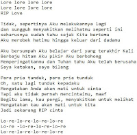 Lirik Lagu RIP Love Penyanyi Faouzia Lengkap Terjemahan dan Artinya Indonesia