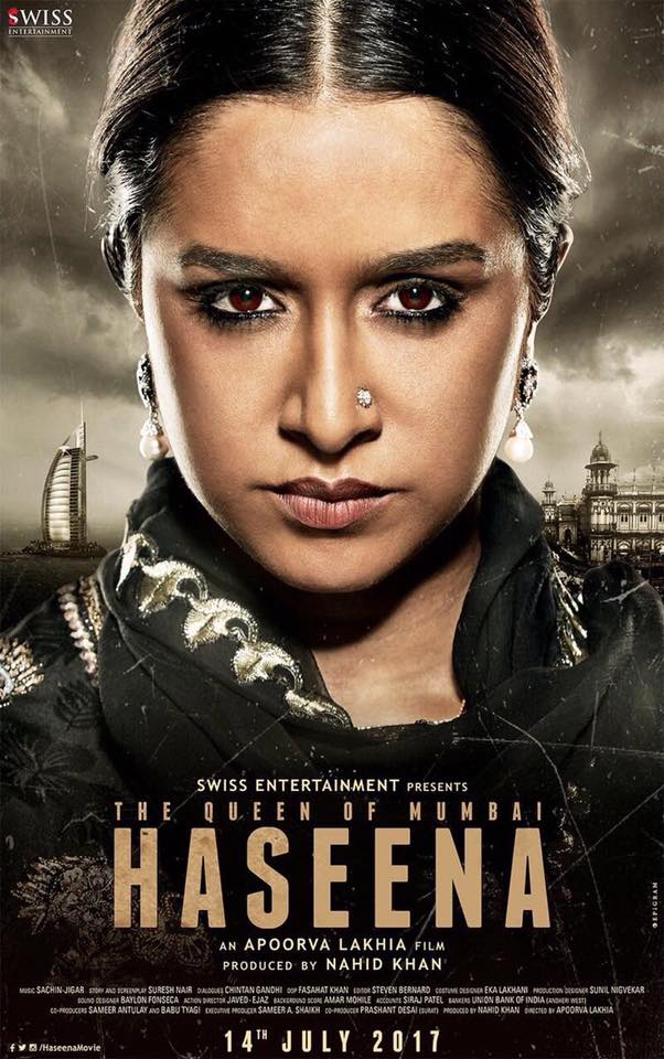 Haseena The Queen of Mumbai next upcoming movie first look, Poster of shraddha kapoor, siddhant kapoor download first look Poster, release date