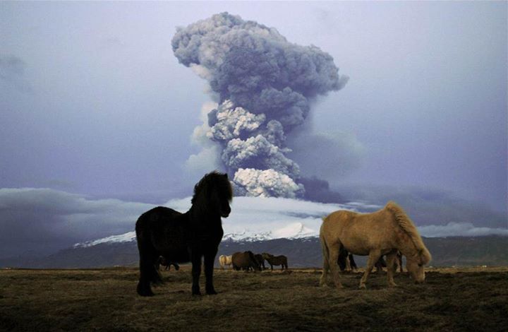 Volcano in ICELAND