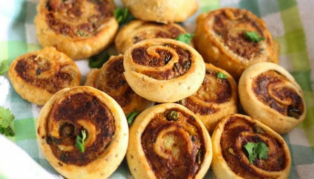 Resep Samosa Pinwheel Sayuran, Camilan Sehat Untuk Menu Berbuka