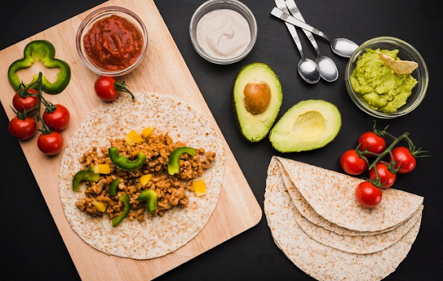 Galette fajitas recette