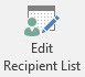 Edit Recipient List 