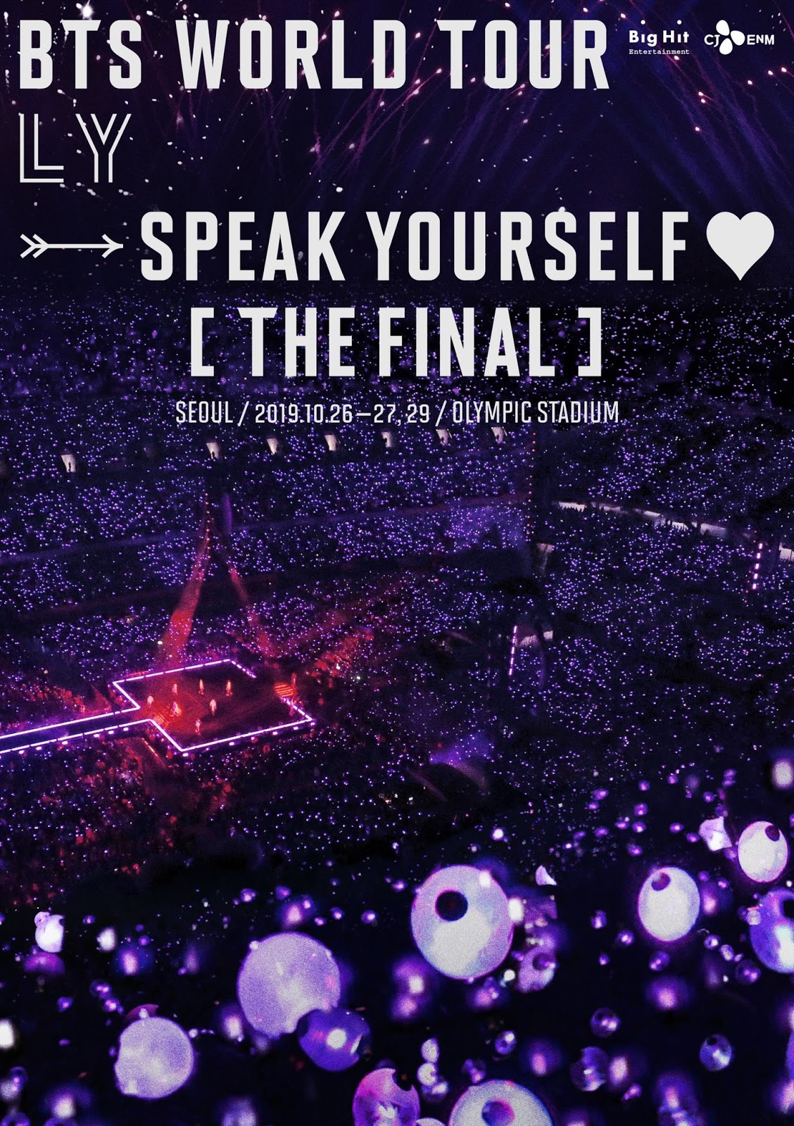 BTS Will Broadcast 'Love Yourself: Speak Yourself' Concert in Seoul Live