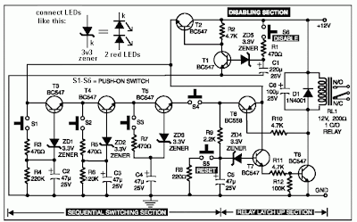 Alarm Circuit Diagram