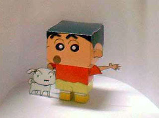 Crayon Shin-Chan Papercraft