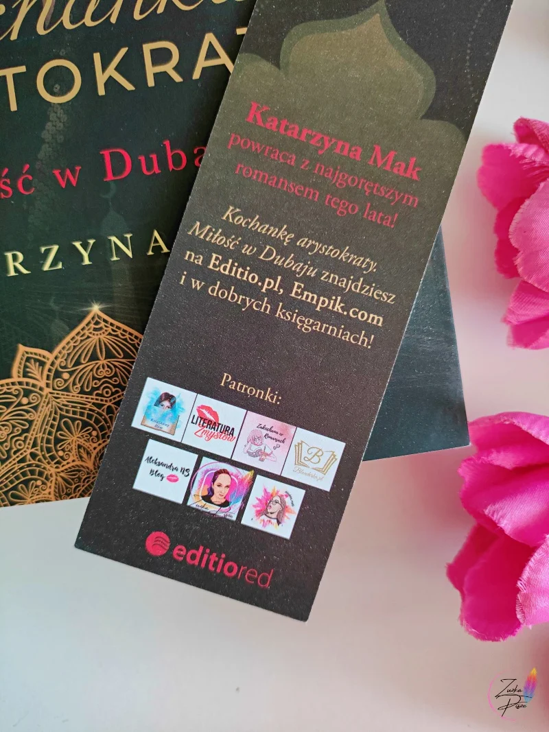Katarzyna Mak "Kochanka arystokraty. Miłość w Dubaju" - patronacka recenzja książki