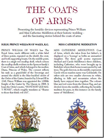 The Official Royal Wedding Program