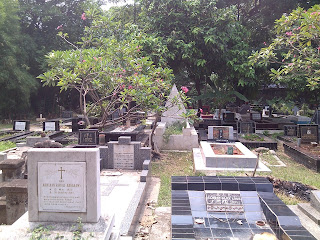 Makam Protestan Gereja Tugu Jakarta