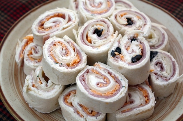 Ham and Cheese Pinwheels