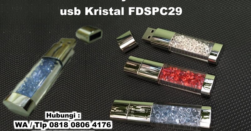 Jual Flashdisk Crystal Plastik – usb Kristal FDSPC29 