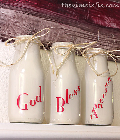 Fake Milk Bottles