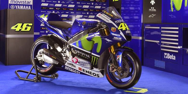  Warna Baru Motor Movistar Yamaha MotoGP 2019 Berita MotoGP