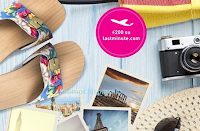 Logo Vinci gratis voucher volo con Scholl o weekend in città europea