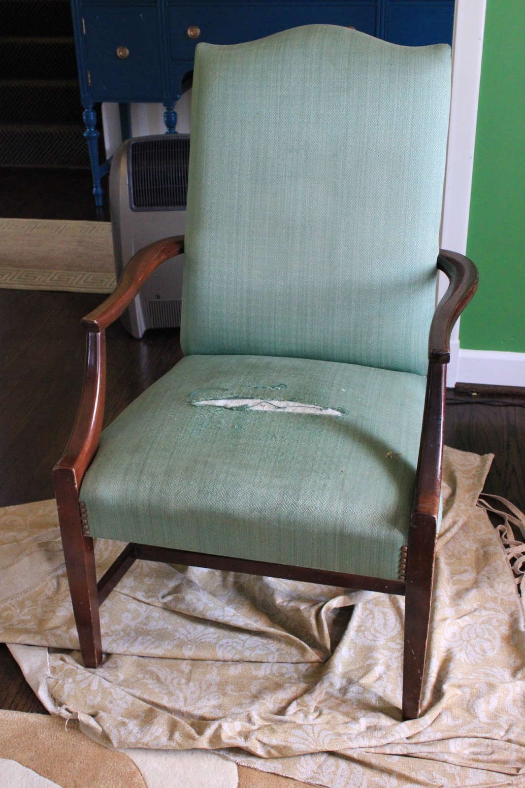 Westhampton DIY How to Reupholster a Chair