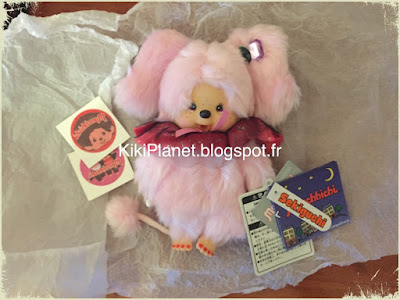  Monchhichi Mischief Halloween Mcc Plus Pinky Girl - réf 231584, kiki,sekiguchi, halloween