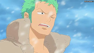 ワンピースアニメ パンクハザード編 595話  ロロノア・ゾロ Roronoa Zoro | ONE PIECE Episode 595