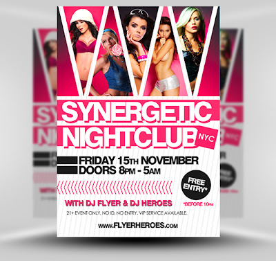 cool party flyer psd templates