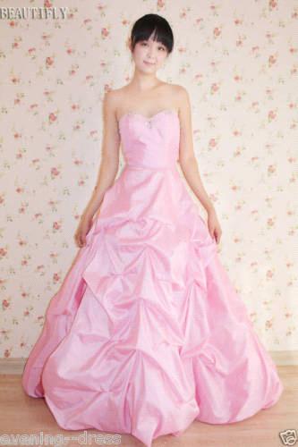 Pink cheap wedding gown Beautiful cheap wedding gown
