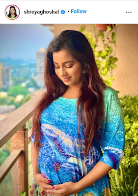 Shreya Ghoshal announce her Pregnancy in Social Media