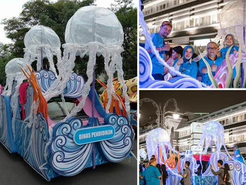 Mobil Ubur-ubur Disdik Kota Bandung di BLF 2017