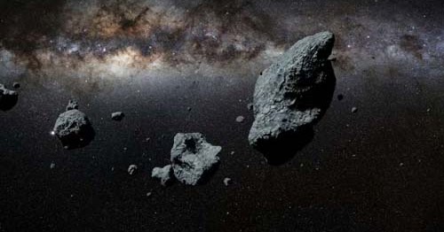 Pengertian Contoh Gambar Asteroid Komet Meteor dan 