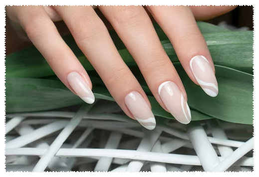 White Nail Art