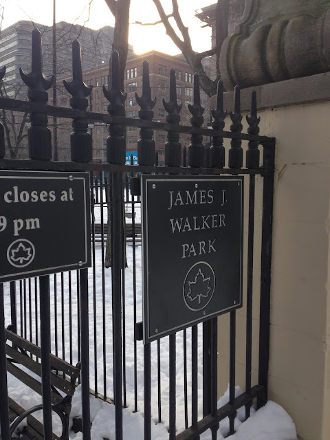 J.J. Walker Park in Greenwich Village