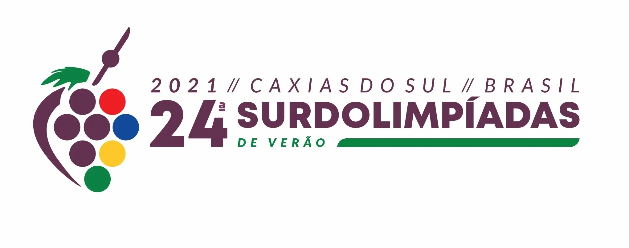 O logo tem a uva, em homenagem à sede, Caxias do Sul.