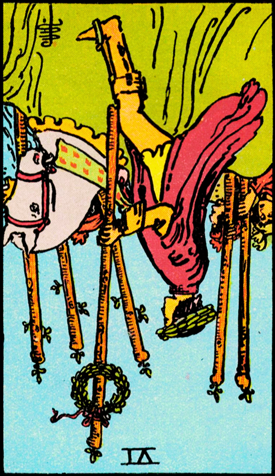 The Reversed Six of Wands Tarot Card Meanings