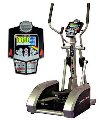 Elliptical fitness equipment