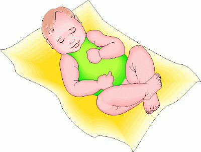 Sleeping baby clip art